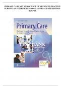 Test Bank For Primary Care The Art and Science of Advanced Practice Nursing – an Interprofessional Approach Sixth Edition by Debera J. Dunphy||ISBN, 978-1719644655||All Chapters||Complete Guide A+