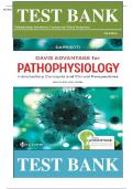 Test Bank for Davis Advantage for Pathophysiology: Introductory Concepts and Clinical Perspectives Second Edition By Theresa M Capriotti ISBN: 9780803694118 Chapter 1-46 Complete Guide A+